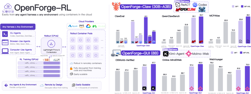 OpenForgeRL proxy and remote rollout architecture